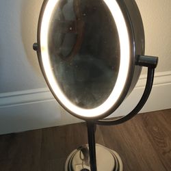 Conair Reflections Double Sided Incandescent Light Vanity Makeup Magnifying Mirror Oil Rubbed Bronze