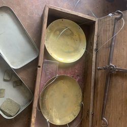 Antique Gold Scale