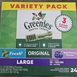 Greenies Variety Pack Large
