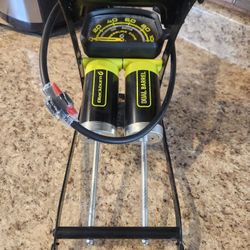 Dual Barrel Foot Pump