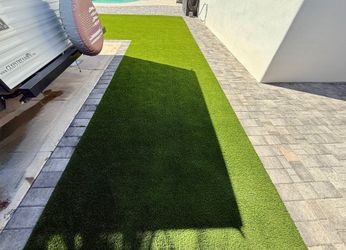 Turf, Pavers, Fire-pits, Putting Greens, BBQs, Wall, Travertine, Full Remodels