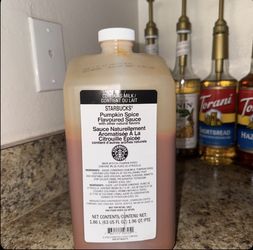 Starbucks Pumpkin Spice Syrup