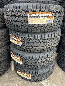 275/55/20 Arroyo at (4) new tires installed