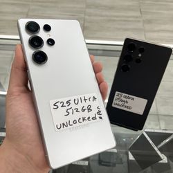 Like New Samsung S25 Ultra Unlocked, Cash Or Cheap $50 Down