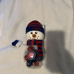 Chicago Cubs Snowman Decoration 