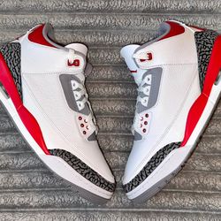 Jordan 3 fire red