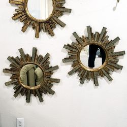 3 22.5in Hobby Lobby Framed Mirrors 