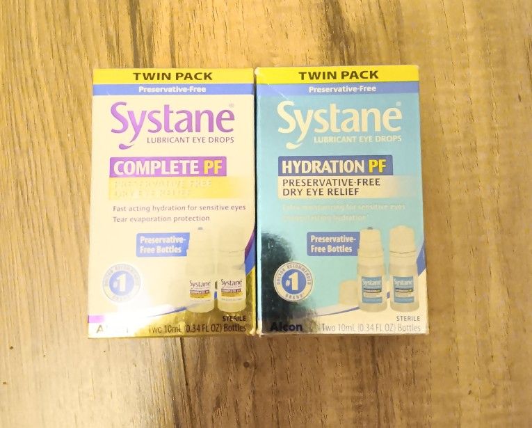 Systane Eye Drops 2 Boxes Brand New