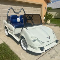 Golf Cart Custom Corvette