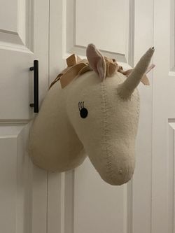 Unicorn Head Wall Decor