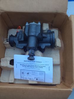 For Chevy & GMC 2(contact info removed) HD Power Steering Gearbox w/ 4 Master Spline Input