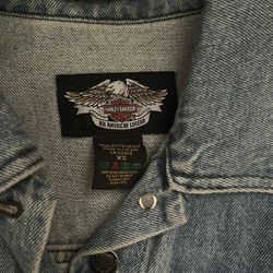 Woman’s XS Harley Davidson Jean Jacket