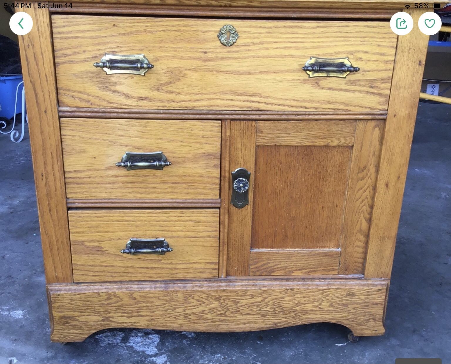 Old Wooden Cabinet