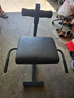 Roman chair or back hyperextension bench