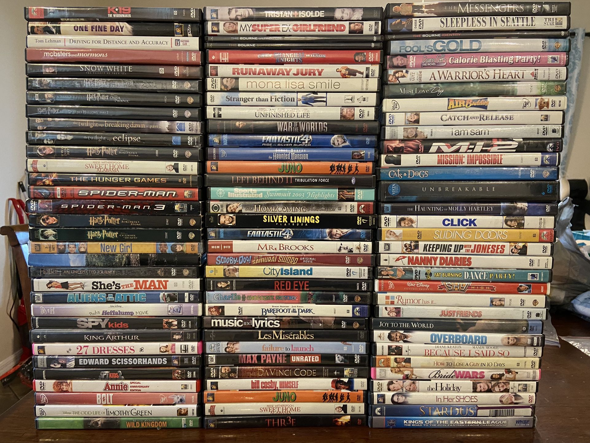 195 DVD’s Movie Collection