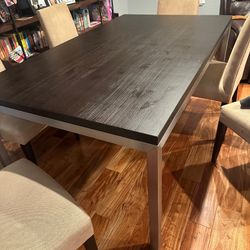 Crate And Barrel Real Wood Table