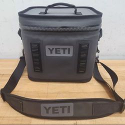 Yeti Hopper Flip 12 Portable Cooler, Charcoal, Used twice
