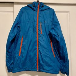 Oakley blue jacket Large with orange zippers - Size L