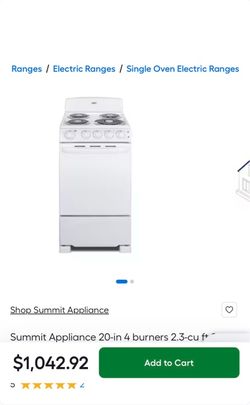 Electric Stove Summit
