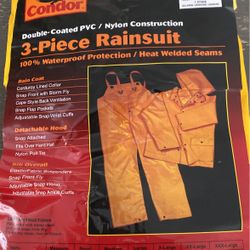 3 Piece Rain Suit