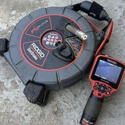 Ridgid SeeSnake MicroReel CA Drain Snake Video Sewer Camera System Reel w/ CA-350 Inspection Camera 100’  $2599