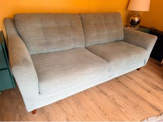 Light blue sofa couch