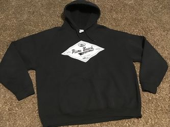 Mens XL Pismo black hoodie and XL blue windbreaker