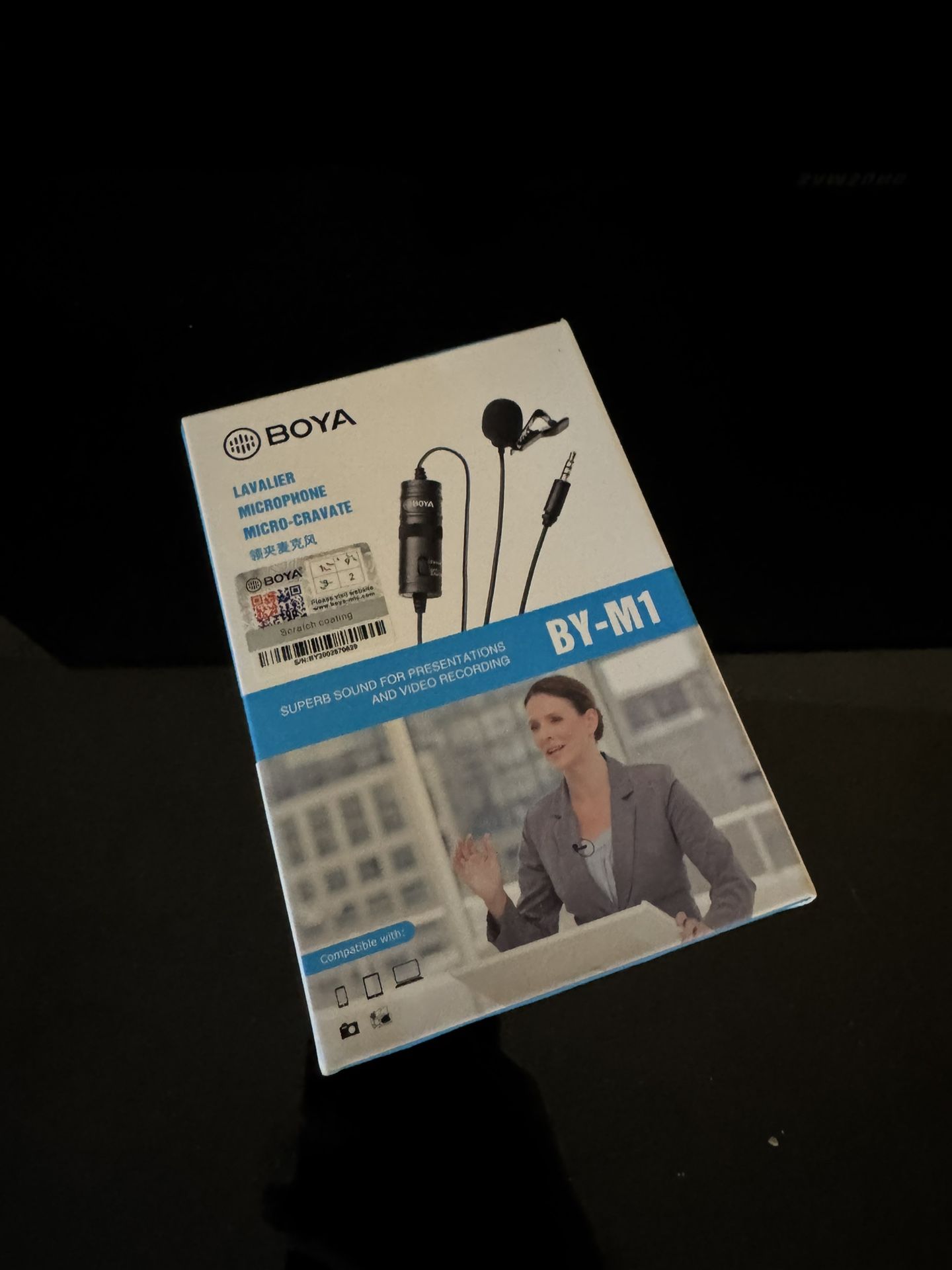 Boya Microphone - No Battery,