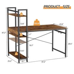 Rectangle Computer Desk