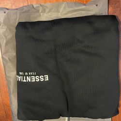 FEAR OF GOD ESSENTIALS FOG Hoodie navy blue Size M - Authentic 80/20 Fleece