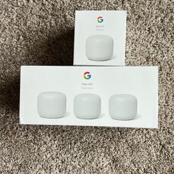 Google Nest WiFi Mesh  1 Router 3 Points 