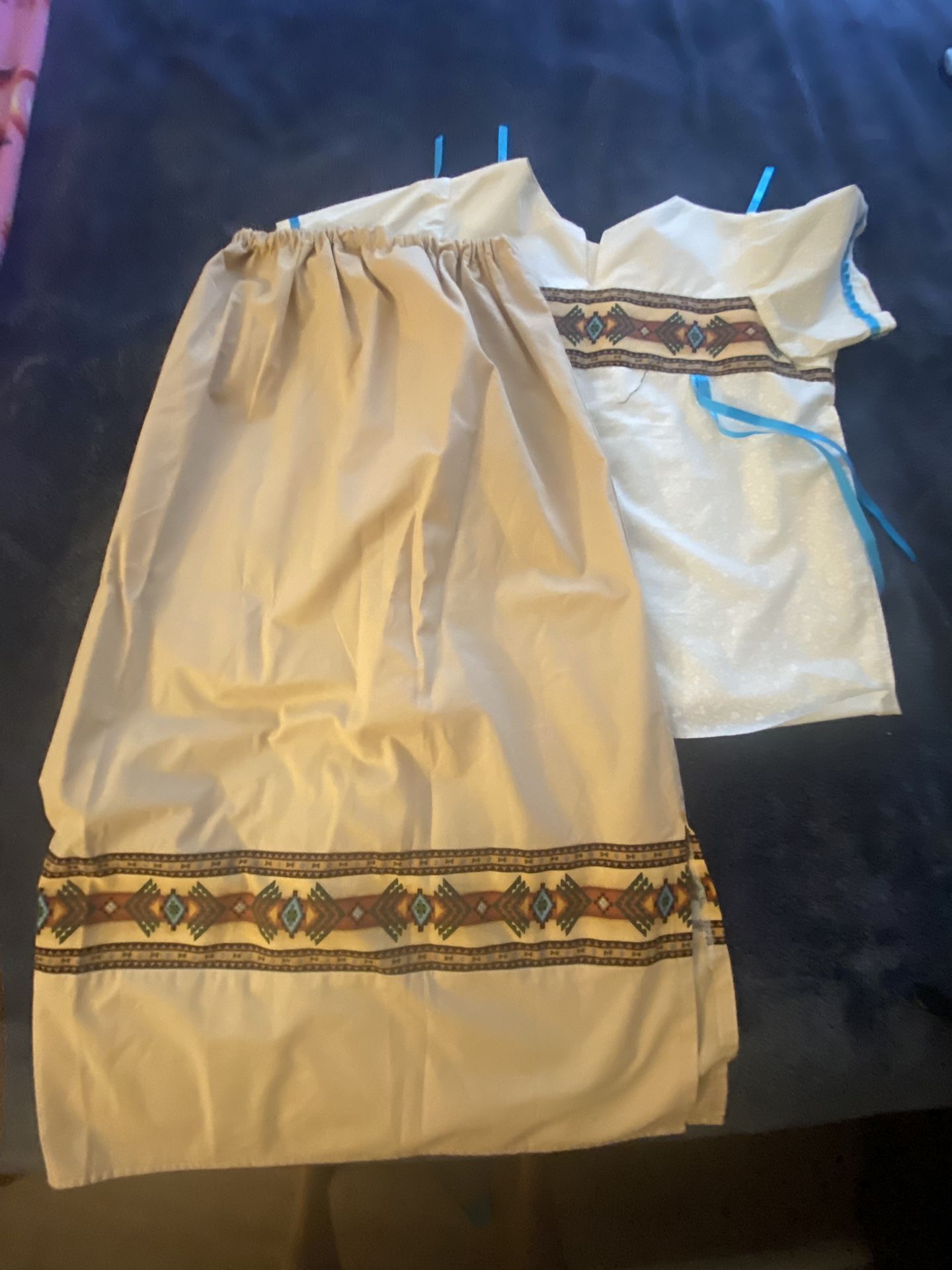 Traditional Top And Skirt