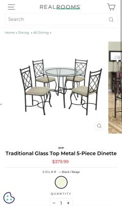 5 Piece Dinette 