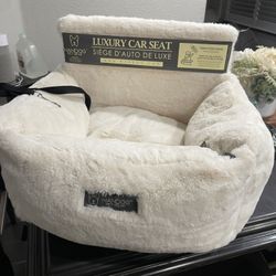 Pet Car Seat Luxury Soft Fur