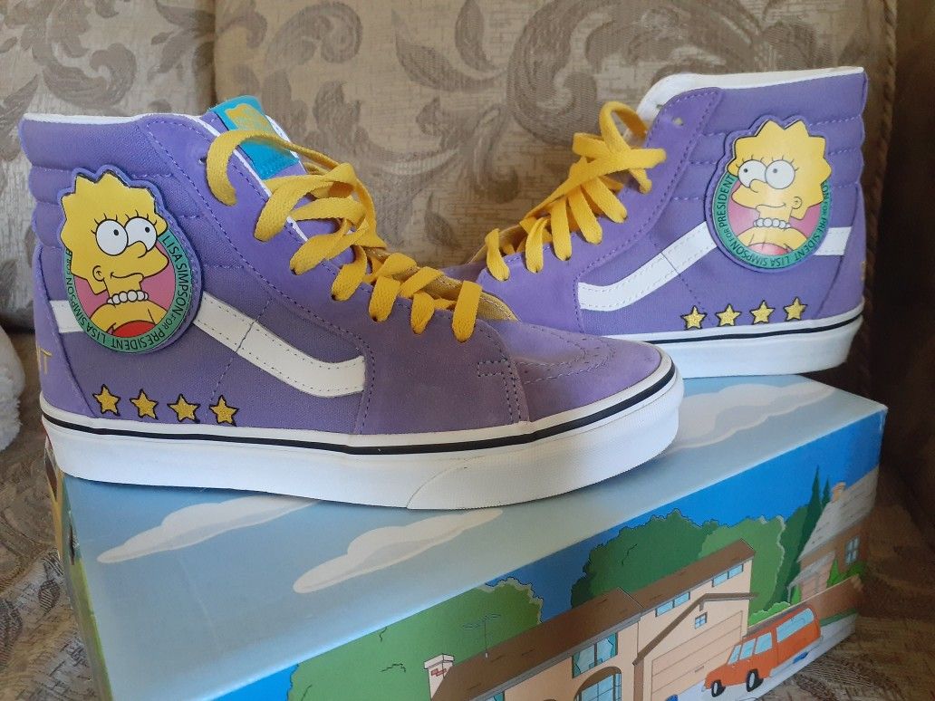 Vans Lisa Simpson Women's Size 7.5 /Men's 6  