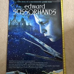 Edward Scissorhands Movie Poster (24”x36”)