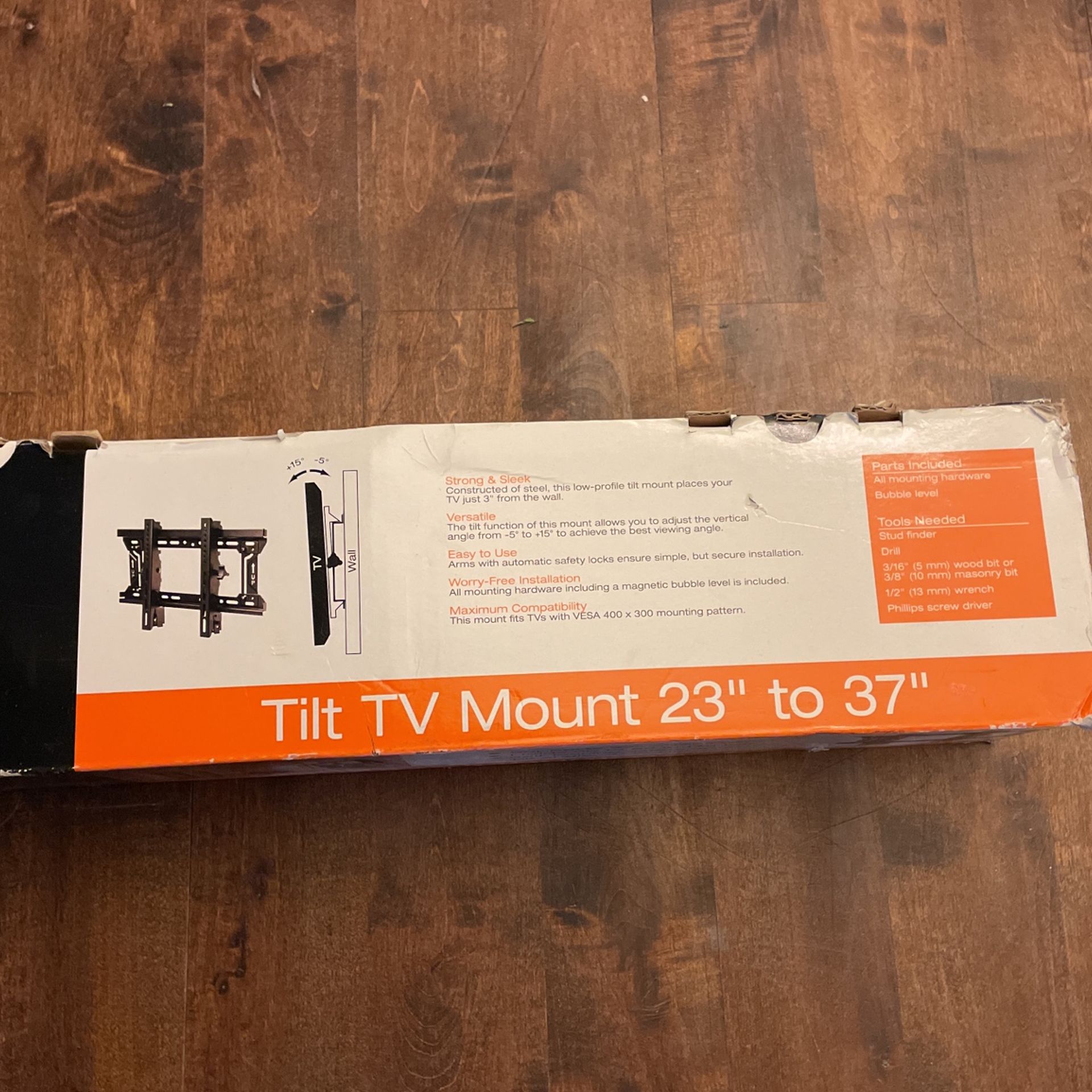 Tilt TV Mount 23in To 37 In