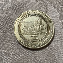 Mandalay Bay Casino Las Vegas One Dollar Gaming Token