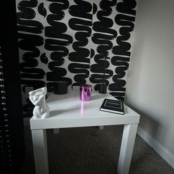 White IKEA Table 
