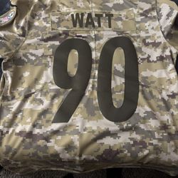 XL Salute To Service Pittsburgh Steelers Jersey (TJ Watt).