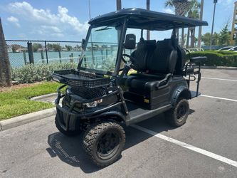 Epic 4 seater lifted lithium battery golf cart