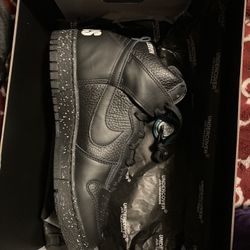  Nike dunk high undercover Chaos Black