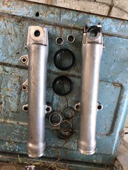 Harley Davidson 91-99 41mm fork lowers ,bushings etc 3/4axle