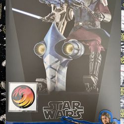 Hot Toys Star Wars Clone Wars Anakin Skywalker & STAP Action Figure - US