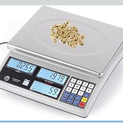 Bonvoisin Industrial Counting Scale Digital Scale for Parts and Coins kg/g/lb Electronic Gram Scale Inventory Counting Scale Industrial Parts Coins Pi