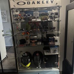 Oakly Display Case or Cabinet 