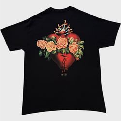 Primitive Heartbreakers club black and red skater graphic t shirt Size Large