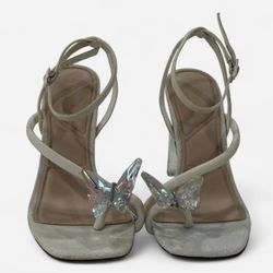 ALDO dreamy iridescent butterfly heels