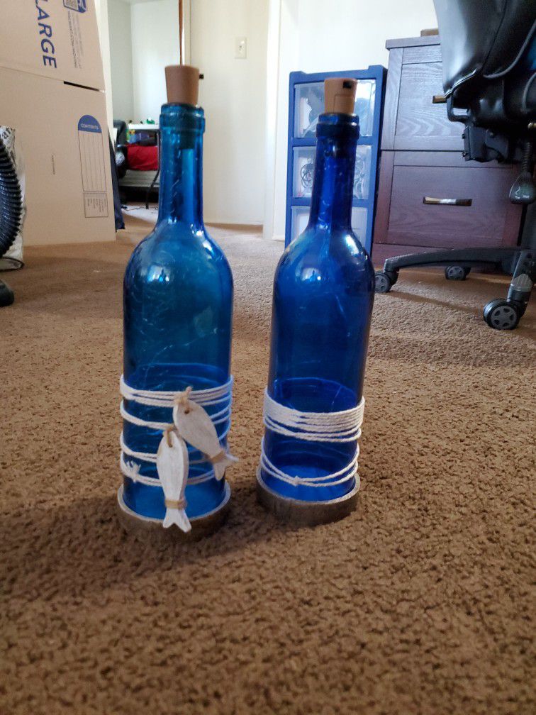 Led Up Wime Bottles