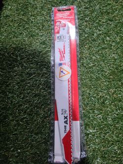 Milwaukee 48-00-5026 The Ax - Hojas de sierra recíproca de 9 pulgadas, 5 TPI, paquete de 5